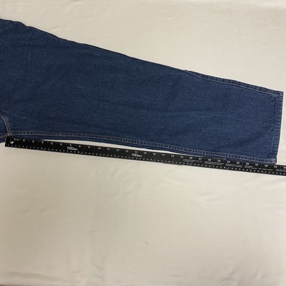 Vintage 90's Levi's 540 Blue Denim Jeans Relaxed Fit Leather Tab Men 38x29 USA - Picture 15 of 16